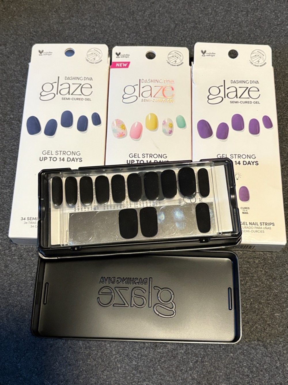 Glaze Gel Nail Strips
